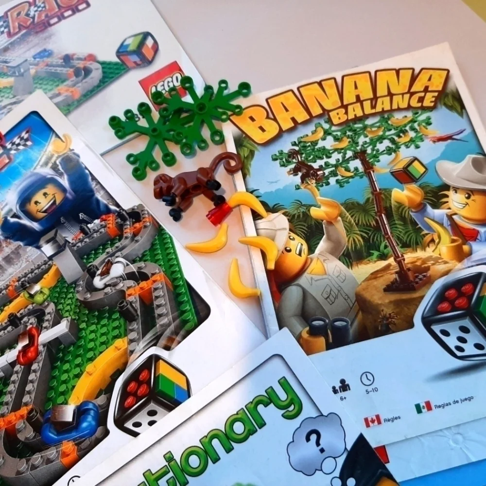 Lego Game Lot Pieces Dice Instruction Manual Replacement Booklets